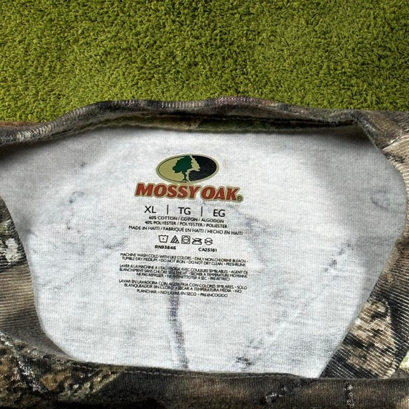 Y2K Mossy Oak AOP Realtree Camo T-Shirt - Picture 4 of 6